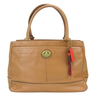 Coach Leather Tote Bag