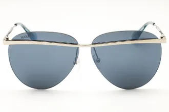 Max & Co. MO0017 Aviator Metal Frame Sunglasses - Silver
