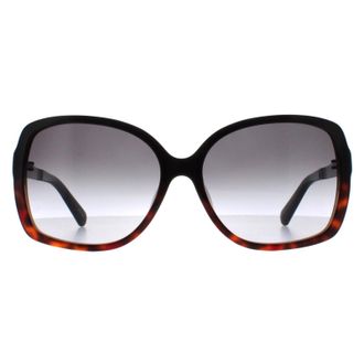 Kate Spade New York Buttefly Womens Black Tortoise Fade Grey Gradient Darilynn/S - One Size