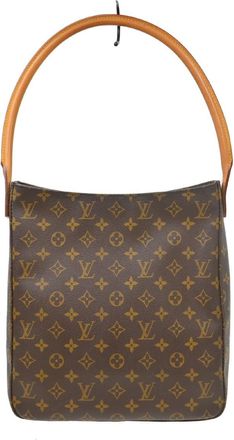 Louis Vuitton Monogram Looping Handbag Monogram Canvas Brown Canvas Handbag (Pre-Owned)