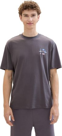 Tom Tailor Rundhalsshirt mit Backprint