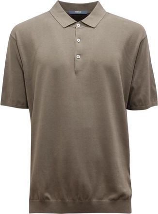 People of Shibuya Polo Shirts, male, Green, 3XL, Nito C16 Knitted Shirt