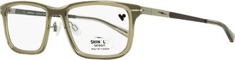 Shinola Mens Flexon Temple Eyeglasses SH37000 278 Crystal Sand 55mm