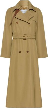 Max Mara Trench Coats - Dames - Trenchcoats - Beige - S - Jassen