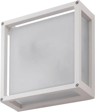 Lucande Lucande - Lámpara de pared exterior Aurelien en Blanco Aluminio