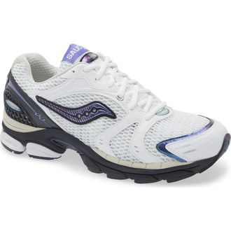 Saucony ProGrid Triumph 4 Sneaker in White/Nights at Nordstrom, Size 10.5