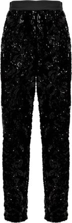 Ga&euml;lle Paris Zwarte Gaelle Broek - Dames - Slim Fit Broeken - Zwart - S - Broeken