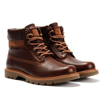 CAT Colorado 2.0 Lederen Herenschoenen Glanzend Gember Boots