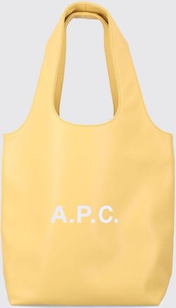 A.P.C. Borsa a spalla Ninon in pelle sintetica con logo A. p.c