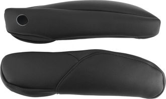 OEM Funda De Cuero De Microfibra Para Manija Del Reposabrazos Del Asiento Del Autom&oacute;vil, Elegante Adorno Decorativo Para Crv 2010-2017, Estilo Interior Me