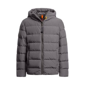 Parajumpers Winter Jackets, male, Gray, Size: XL Cassian Hooded Down Jacket