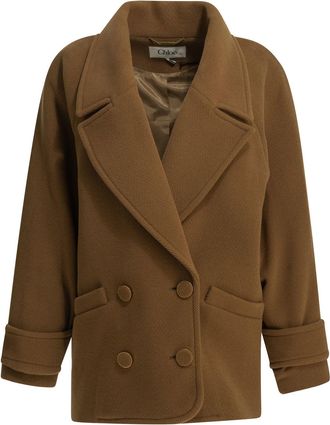Chlo&eacute; Cappotto corto in lana Chlo&eacute;