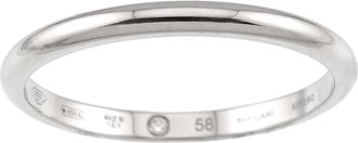 Bulgari Platinum 950 Band Ring (Pre-Owned)