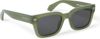 Off-white Midland Dark Grey Square Unisex Sunglasses OERI108 5707 52