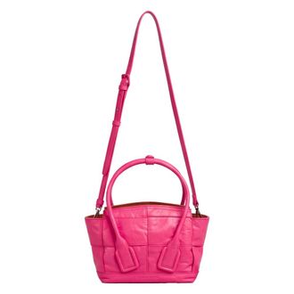 Bottega Veneta Arco Mini Intreccio Bon Bon - - Bags - Donna - Rosa - ONE SIZE
