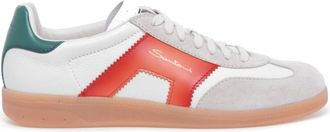 Santoni DBS Olympic Sneaker - male - Santoni - Sneakers - White - 10 1/2 UK - Shoes