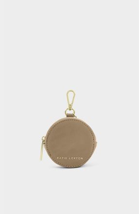 Katie Loxton Nylon-Luxe Clip On Purse in Taupe at Nordstrom