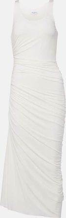 Alaia Alaïa Abito lungo asimmetrico in jersey