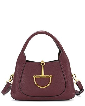 Tiffany & Fred Pebbled Leather Top Handle Shoulder Bag