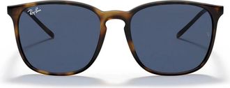 Ray-Ban Sunglasses, unisex, Brown, Size: 56 MM Rb4387 Square Sunglasses