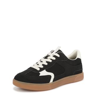 Blowfish Womens Tastic Lace-Up Trainers, Black Faux Suede, Medium Fit, UK 8