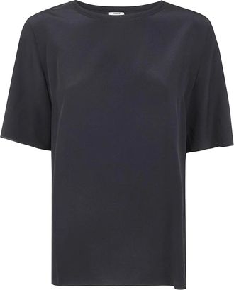 Joseph T-shirt met ronde hals - Dames - T-shirts - Zwart - L - Tops