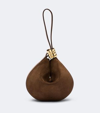 Amanu Studio Zambia suede top-handle bag