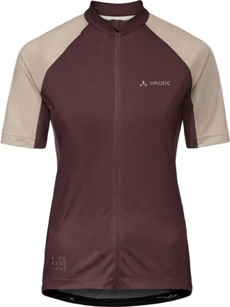 Vaude Matera Half Zip Tricot Velotrikot f&uuml;r Damen | braun