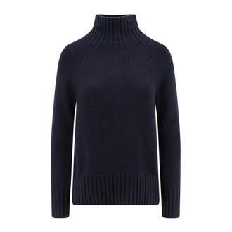 Max Mara Turtlenecks, female, Blue, M, Mantova Turtleneck Jumper