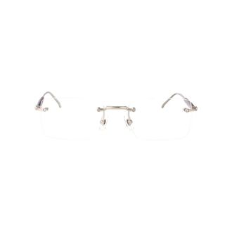 Montblanc Mb0411O Optical Frame - male - MONTBLANC - Glasses - Gray - 55 MM - Accessories