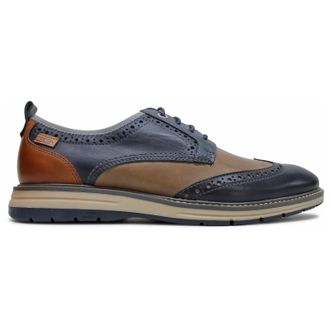 Pikolinos Canet M7V-4137 Leather Mens Smart Shoes - Blue - Size:UK 10.5-11