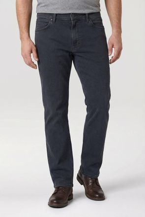 Wrangler Stretch-Jeans WRANGLER Greensboro, Herren, Gr. 30, L&auml;nge 34, blau (iron blau), Denim/Jeans, Obermaterial: 92% Baumwolle, 6% Polyester, 2% Elasthan, st