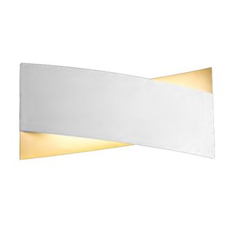 OEM Applique Moderna Redo Group Xavier 01-2381 01-2380 Led Lampada Parete Illuminazione Indiretta, Finitura Metallo Bianco