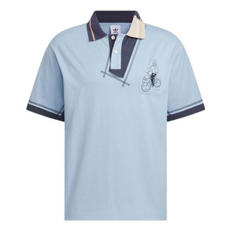 adidas Originals Polo Shirt (Gender Neutral) Blue IS0637