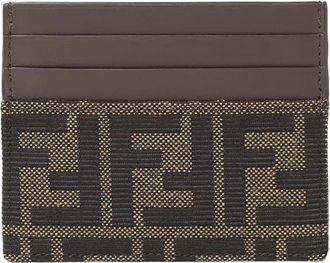 Fendi Wallets & Cardholders - Heren - Portefeuilles - Bruin - ONE Size - Accessoires