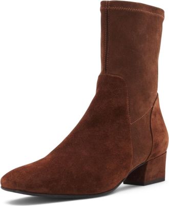 Aquatalia Womens Stassi Fashion Boot, Brandy Suede, 5.5 UK