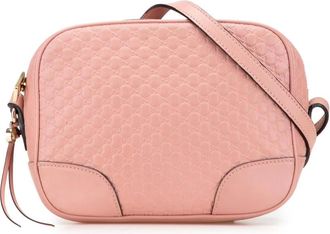 Gucci Borsa a tracolla in pelle goffrata Pre-owned - - Pre-owned - Donna - Rosa - ONE SIZE