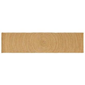 vidaXL Rug Brown 80 x 400 cm Jute vidaXL