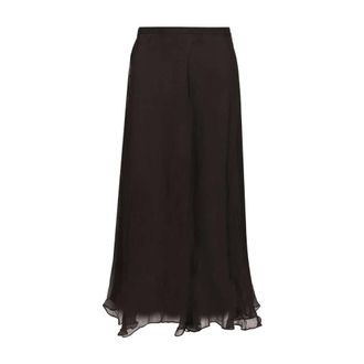 Isabel Marant Lycia Skirt - female - Marant &eacute;toile - Midi Skirts - Black - S - Skirts