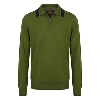 Moorer Uomo, Maglie, Verde, M, new