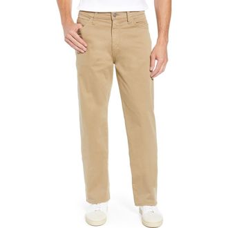 Mavi Max Relaxed Fit Twill Pants in British Khaki Twill at Nordstrom Rack, Size 32 X 34