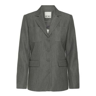 Ichi Blazers, female, Gray, Size: 2XS Blazers