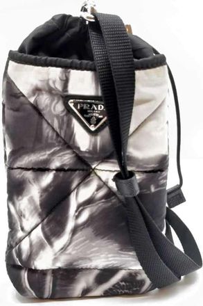 Prada Gray Nylon Pouch (Pre-Owned)