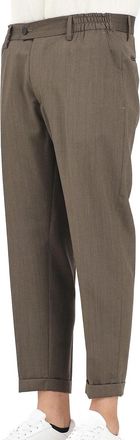 Yes London Yes London Virgin Wool Trousers - Brown