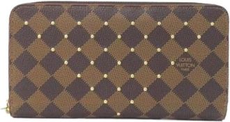 Louis Vuitton Pre-owned Wallets, female, Brown, Size: ONE SIZE Pre-owned Long wallet (bi-fold)