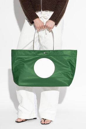 Tory Burch Ella Shopper Bag, Womens, Green