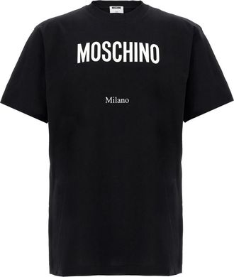 Moschino Black Printed T-shirt