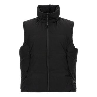 C.P. Company Vests, male, Black, Size: XL Black Jacket for Men Aw25
