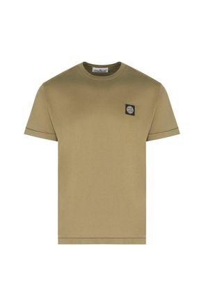 Stone Island S0013 PATCH LOGO T SHIRT Size: 3XL, colour: KHAKI