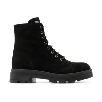 Giuseppe Zanotti Schoenen, Heren, Zwart, 46 EU, Leer, Enkellaarsjes